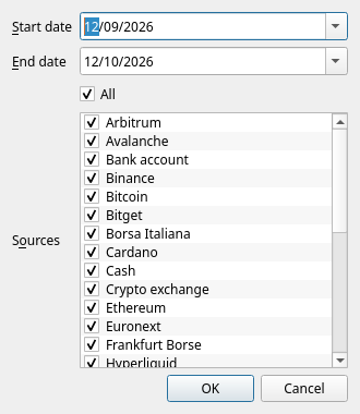 The quote download dialog